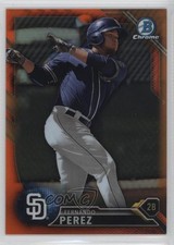 2016 Bowman Chrome Prospects Orange Refractor 5/25 Fernando Perez #BCP128 0o9