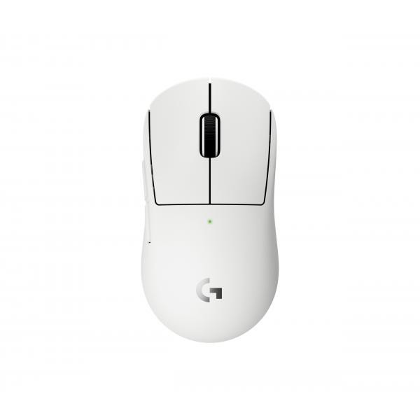 Logitech Bianco Pro X Superlight 2C Wireless (Cablato, Senza Fili), Mouse, - Immagine 2