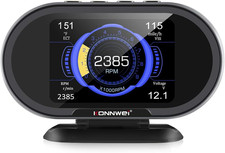 Car OBD2 HUD Digital Gauge All in One Monitor...