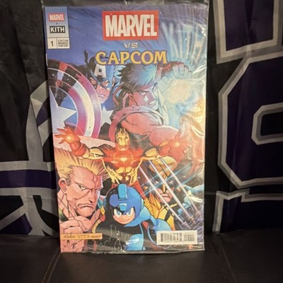 Marvel Comics Marvel vs Capcom #1 KITH Variant Captain America Iron Man Mega Man