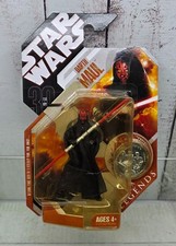 Star Wars Saga Legends Darth Maul 30th Anniversary 2007 Coin Hasbro MOC New