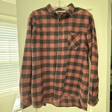 Camisa de franela Quiksilver Motherfly manga larga grande L nunca usada nueva sin etiquetas