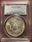 1880-S Morgan Silver Dollar PCGS MS64 pristine great eye appeal