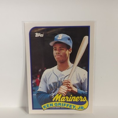 1989 Topps Traded #41T Ken Griffey Jr Mariners ROOKIE RC HOF NM-M GRADE ME!