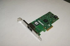 DELL V5XVT INTEL I350-T2 DUAL PORT 1GB GIGABIT PCIE NETWORK ADAPTER CARD HBA