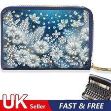 Diamond Painting Card Holder  Purse Diamond Art Wallet Pouch for Women (G)
