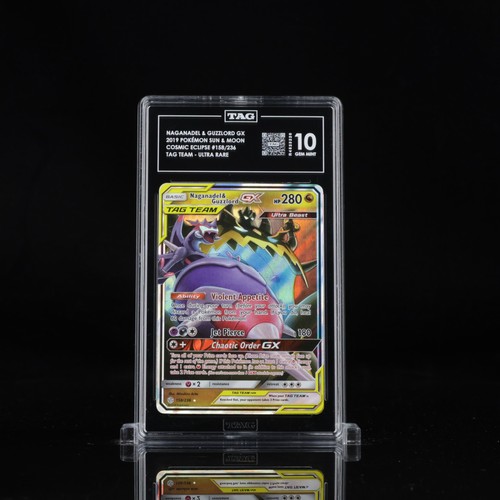 Naganadel & Guzzlord-GX graded TAG 10 for sale on eBay