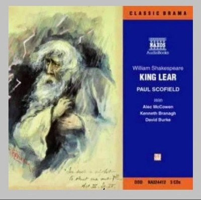 King Lear by William Shakespeare (Audio Cassette) Sealed In Original Seal