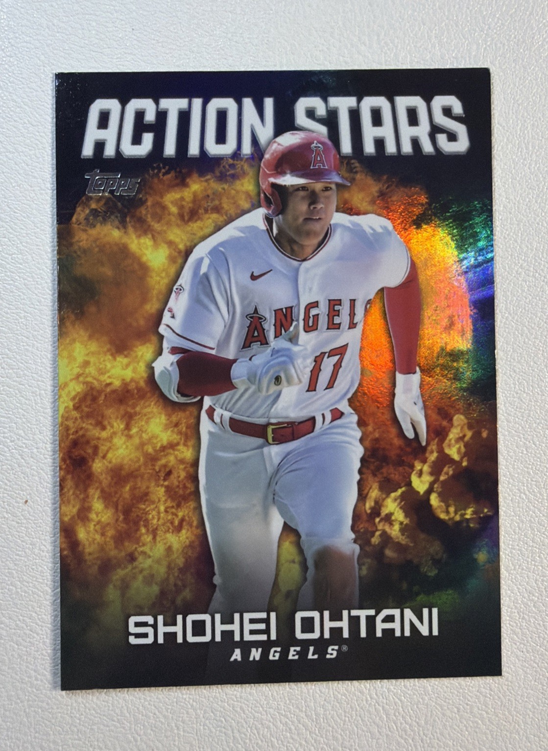 Shohei Ohtani #AS-4 Baseball Cards 2023 Topps Update Action Stars trading card — raw and PSA graded price guide