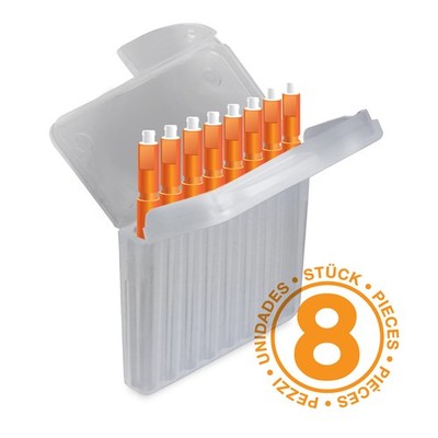 8x Cerumenfilter für Hörgeräte Starkey und KIND evo / evoR - H: 1,5mm Ø: 1,7mm