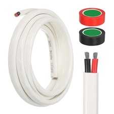 YELARXI Marine Wire Duplex Tinned Copper Electrical Cable, 8 AWG 2 10 ft