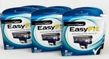 6 Packs Of 5- EasyFit Razor Blade Cartridges Fits Mach 3 Triple Blade 3.17 per gallon