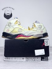 Jordan 5 SP x Off-White Mid Sail for Sale | Authenticity Jordan 5 SP x Off-White Mid Sail for Sale | Authenticity