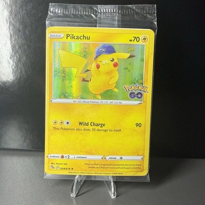 Pikachu 028/078 Pokémon GO Holo Promo Sealed | Pokémon TCG