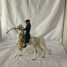 Figura BREYER HARTLAND STYLE ROBIN HOOD con CABALLO Y SILLA Arco y Espada Plástico