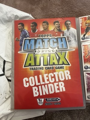 Match Attax 07/08 2 Ordner und hunderte Karten in gutem Zustand teils selten