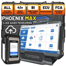 2025 TOPDON Phoenix Max ULTRA Car Diagnostic Scan Tool ADAS ECU KEY Programming 