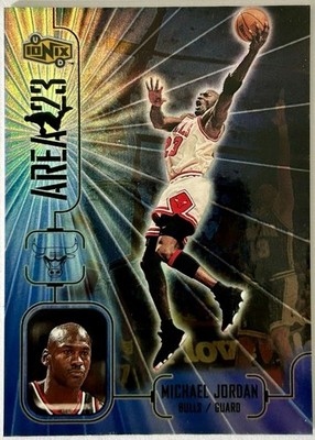 1998-99 UPPER DECK IONIX Basketball MICHAEL JORDAN Area 23 #A4 Bulls RARE FOIL