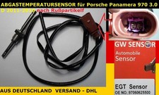ABGASTEMPERATURSENSOR für Porsche Panamera 970 3.0 D 2011-2016 nach Rußpartikelf
