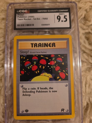 Sleep! (1st Edition) graded CGC 9.5 for sale on eBay