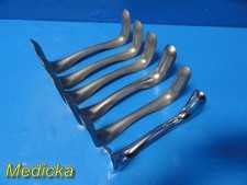 Lot of 6 Sims Vaginal Speculums   Large, Medium  Small Double-Ended  39548