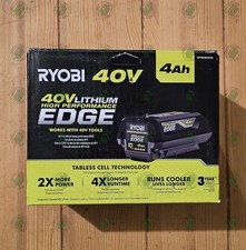 Ryobi Edge Op40406ta1 4ah 40v Lithium-ion High Performance Battery - New Sealed