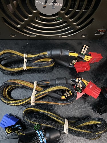 Area-51 7500 Thermaltake Toughpower Power Supply 1200W PSU Modular SLI W0133RU - Afbeelding 5 van 17