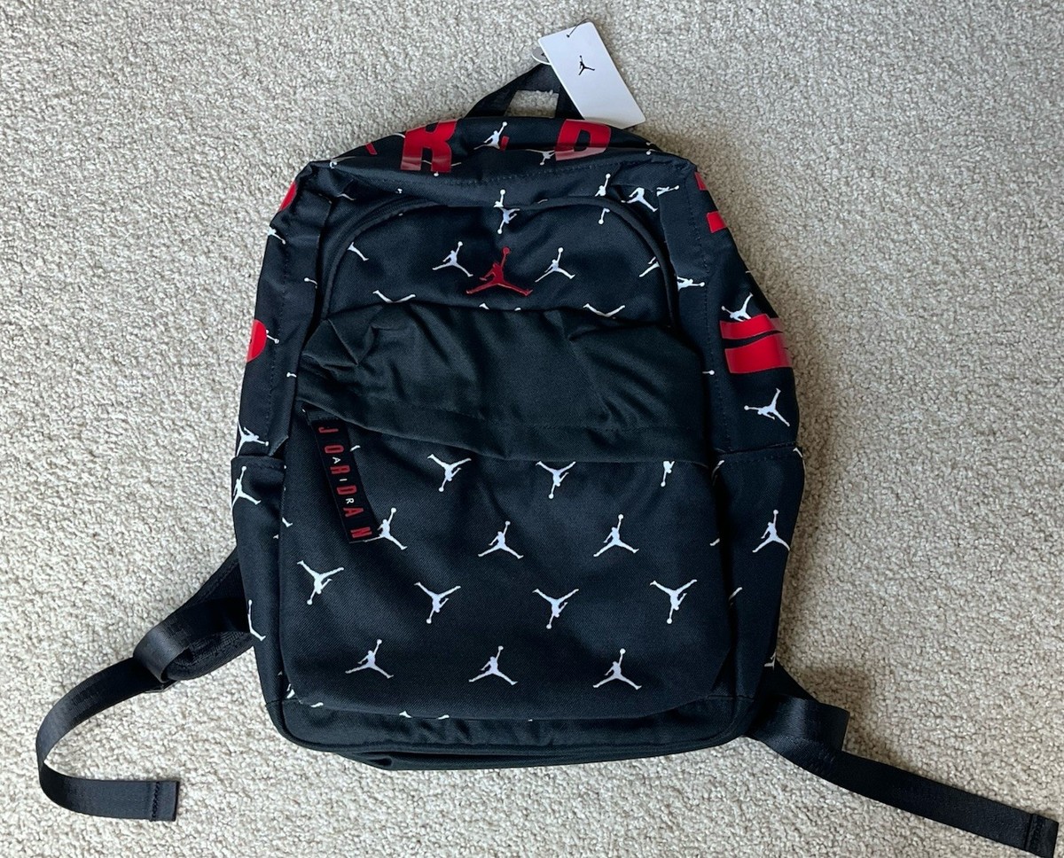 Jordan Air Patrol Backpack- Jumpman Pattern- w/ Bottle Pocket