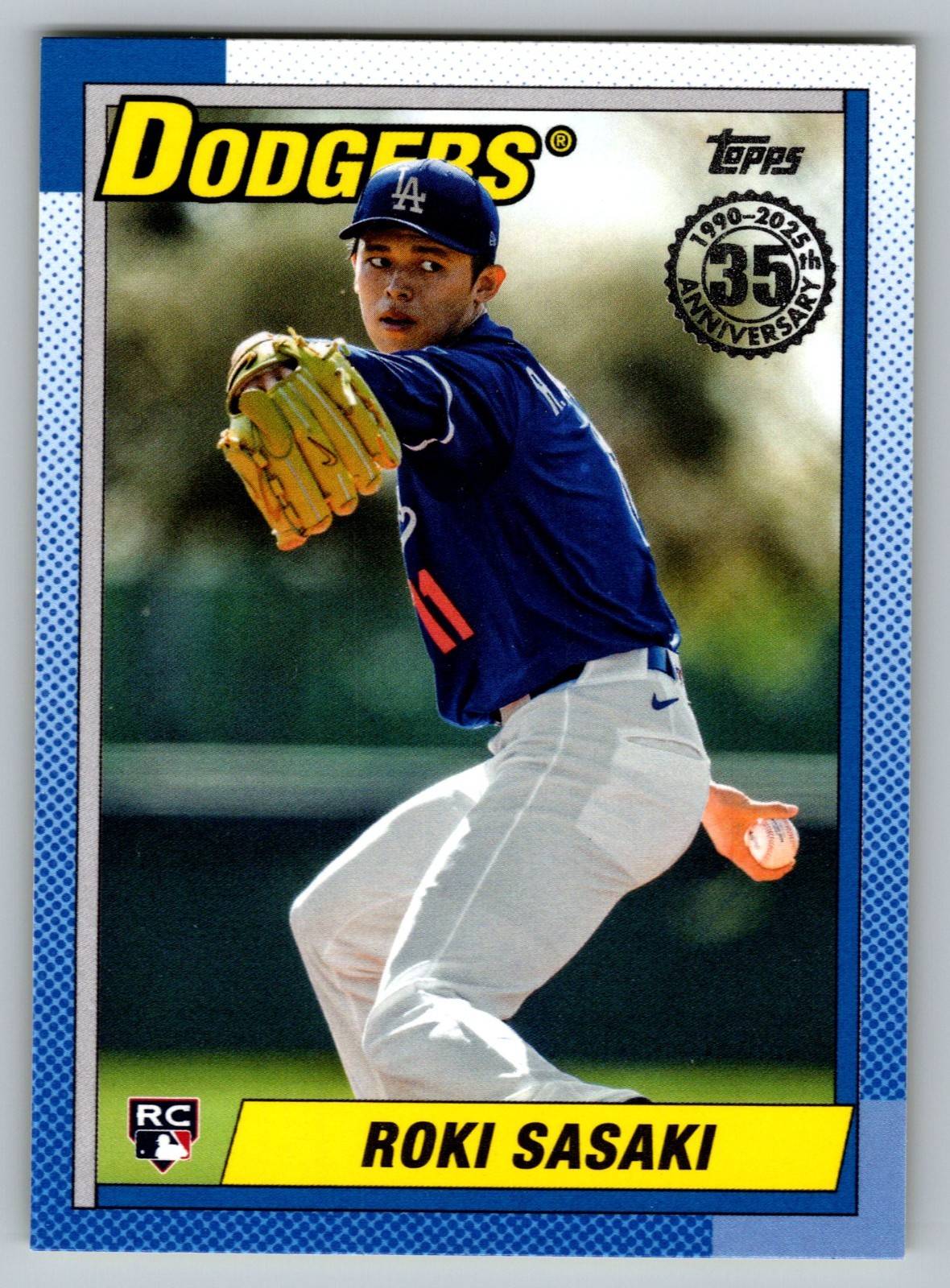 2025 Topps Series 2 - 1990 Topps Baseball Roki Sasaki #90B2-37 (RC)