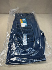 Carhartt Rugged Flex Relaxed Fit Straight Leg Stretch Jeans Blue Dark Wash