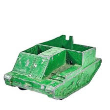 Vintage Lone Star Diecast Bren Gun Carrier Green Military Model Vehicle Unboxed.