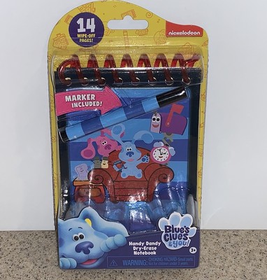 Blues Clues And You! Handy Dandy Notebook with Reusable Pages & Marker NIP