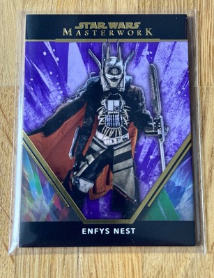 2024 Topps Star Wars Masterwork Base Purple #27 Enfys Nest /50