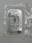 Johnson Matthey 1 Troy Ounce Silver Bar – JM Assayers & Refiners – Sealed