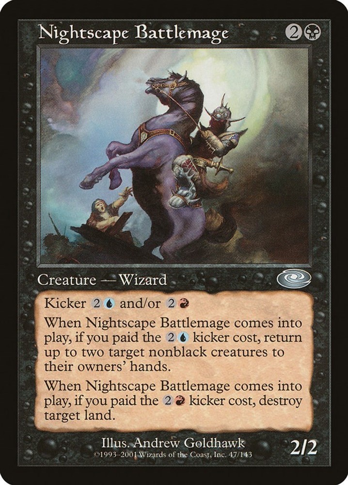 Nightscape Battlemage [PLS - 47] Moderately Played