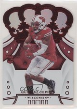 2020 Panini Chronicles Draft Picks Crown Royale Mirror Red Quintez Cephus 05yf