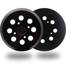 5" Hook and Lo op Sander Pad for Ridgid R2600, R2601 Random 5 inches, Black