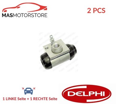 RADBREMSZYLINDER TROMMELBREMSE PAAR DELPHI LW90057 2PCS I FÜR LANCIA YPSILON