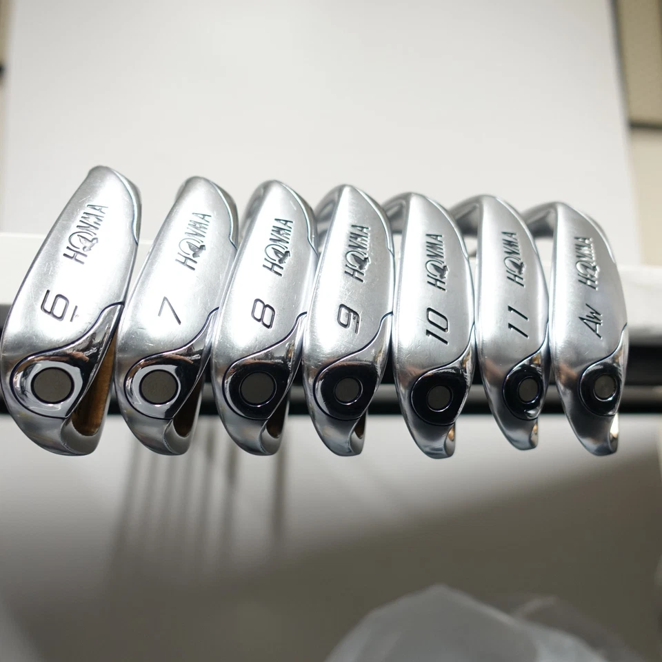 HONMA GOLF BERES MG700 7pcs Iron Set 6-11/SW Flex-R 3STAR ARMRQ UD45 No H/C - Image 3 of 4