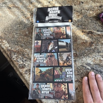 Grand Theft Auto - GTA - San Andreas - Gift Wrap - Wrapping Paper - Sealed 