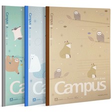 Composition Notebooks, 3 Pack Campus B5 Comp Book with Dotted A 7mm Rule, 40 ...