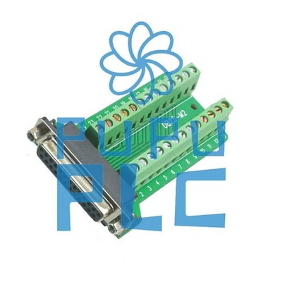1PCS NEW DB25 Female 25Pin Plug Breakout PCB Board Terminals D-SUB Connector *mn