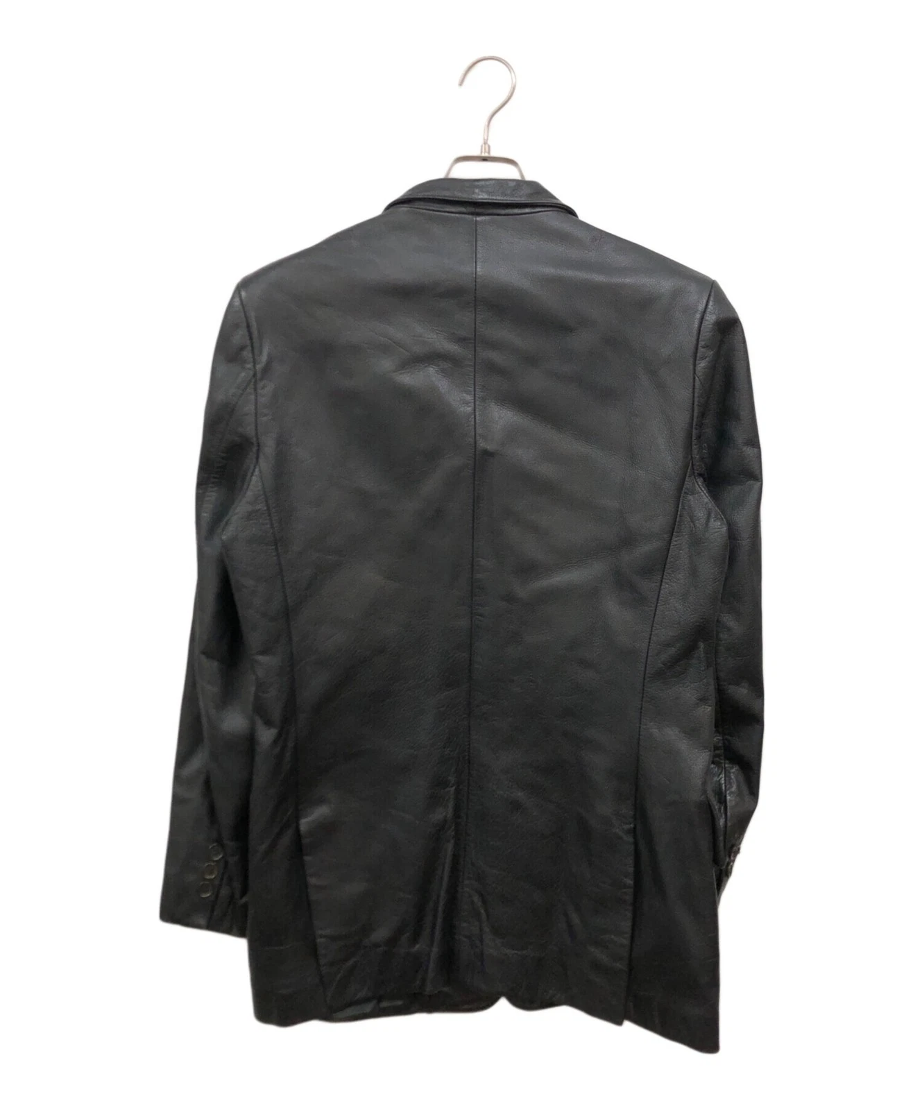 Paul Smith London Leather 3-Button Tailored Jacket Men's Size M Black image 2