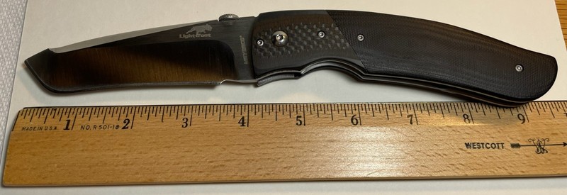 Meyerco Greg Lightfoot Catch Dog Folding Knife 4" Plain Blade
