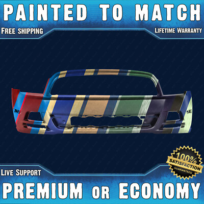 NEW Painted To Match - Front Bumper Replacement for 2013 2014 Ford Mustang 13 14