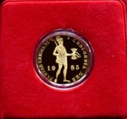 1985 Gold Netherlands Utrech 3.494 Grams 1 Ducat Choice Proof In Cache & Coa