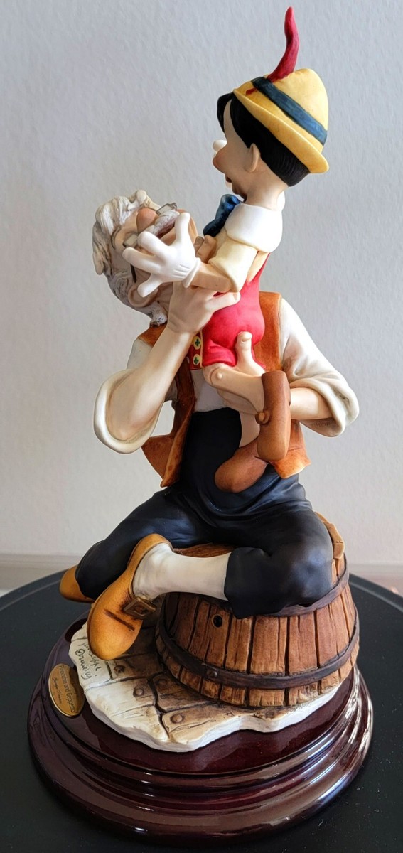 Florence ARMANI ジョゼッペ アルマーニ ピノキオ ＆ ゼペット GIUSEPPE ARMANI PINOCCHIO AND GEPETTO - A FATHER'S LOVE SCULPTURE