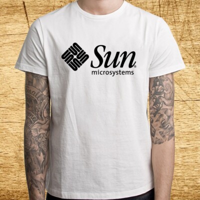 Sun Microsystems Company Men's White Size S-5XL