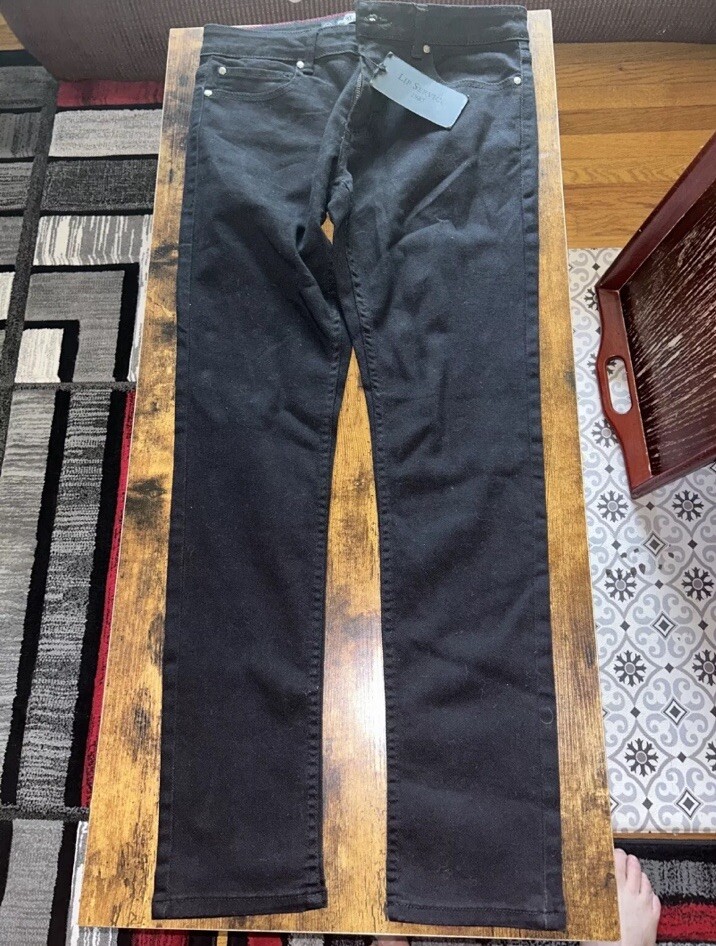 Lip Service Size 34 black goth jeans mens rave pants(new With Tags)