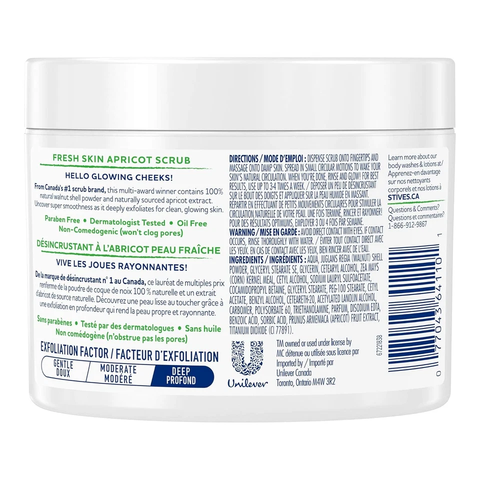 Fresh Skin Facial Scrub 300Ml/10.14 Fl.Oz {Imported from Canada} - Image 3 of 4